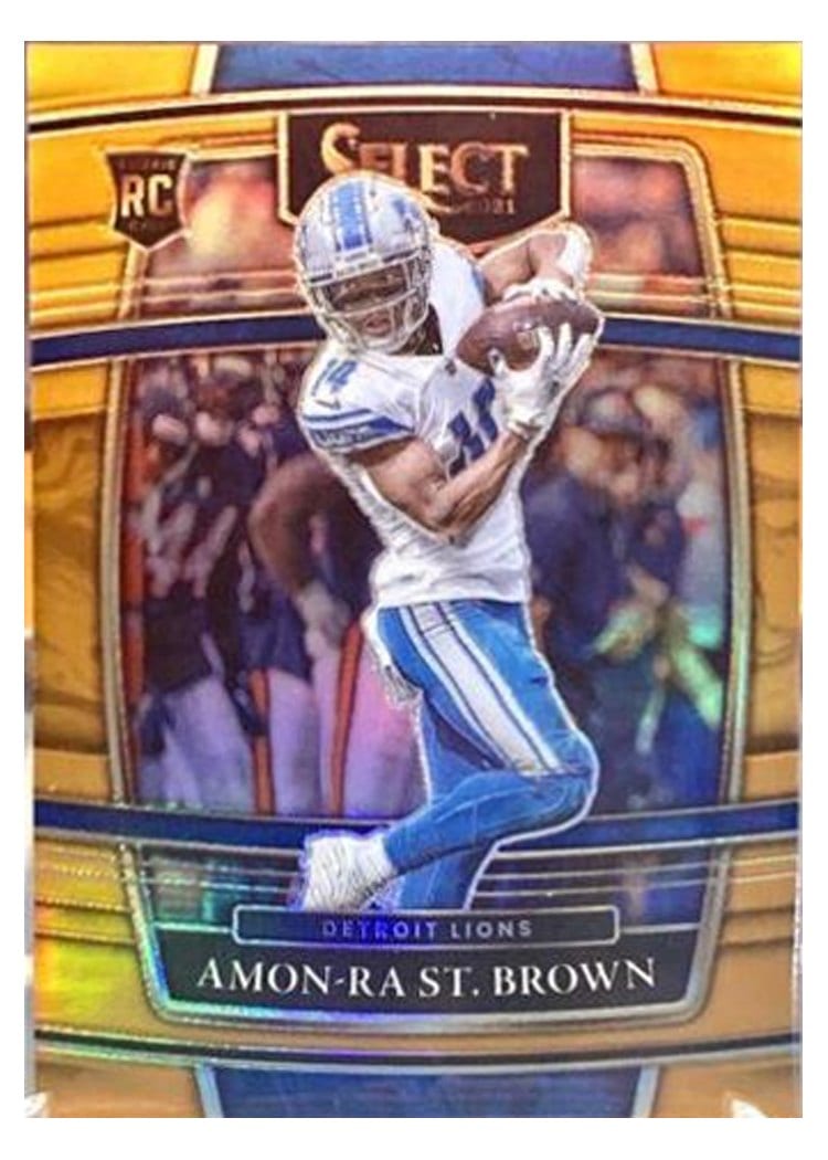 2021 Panini Select Amon Ra St. Brown #73 card