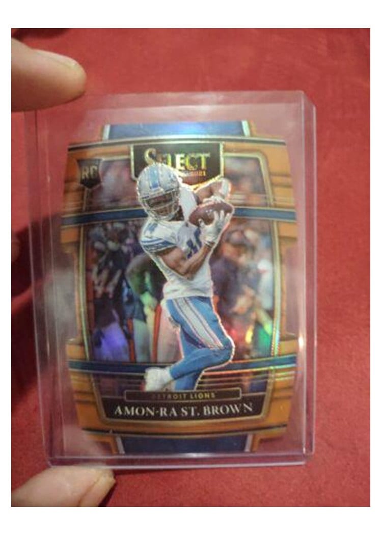 2021 Panini Select Amon Ra St. Brown #73 card