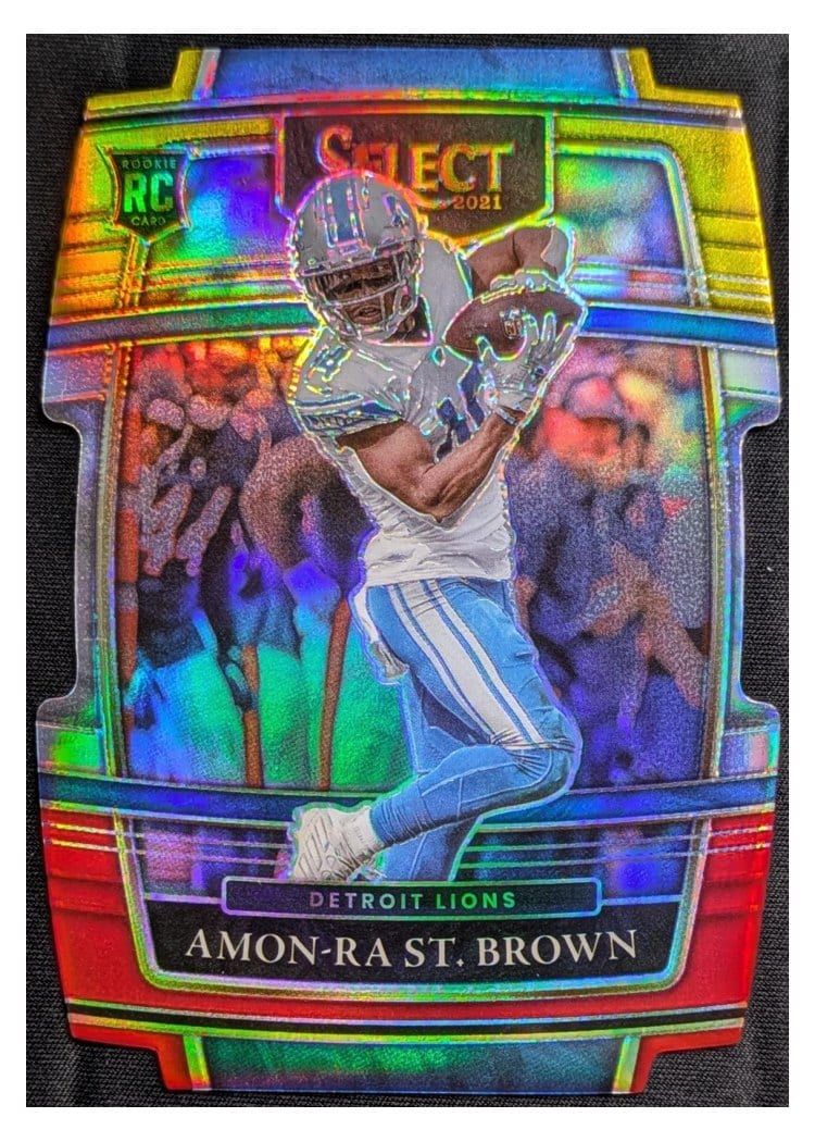 2021 Panini Select Amon Ra St. Brown #73 card