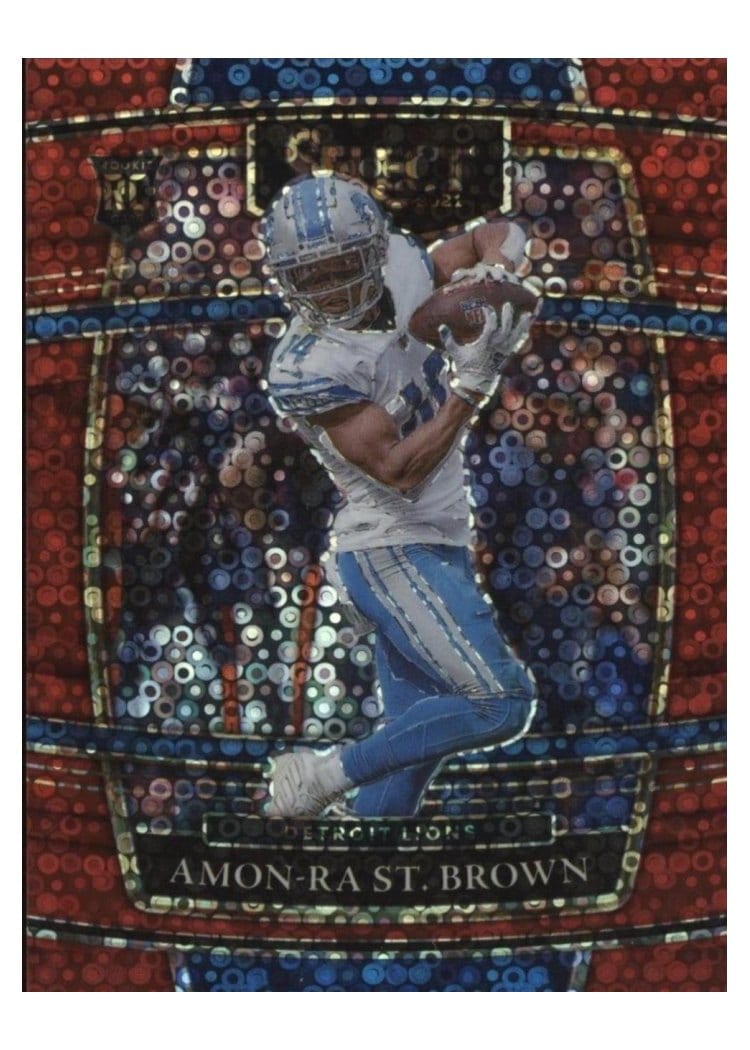 2021 Panini Select Amon Ra St. Brown #73 card