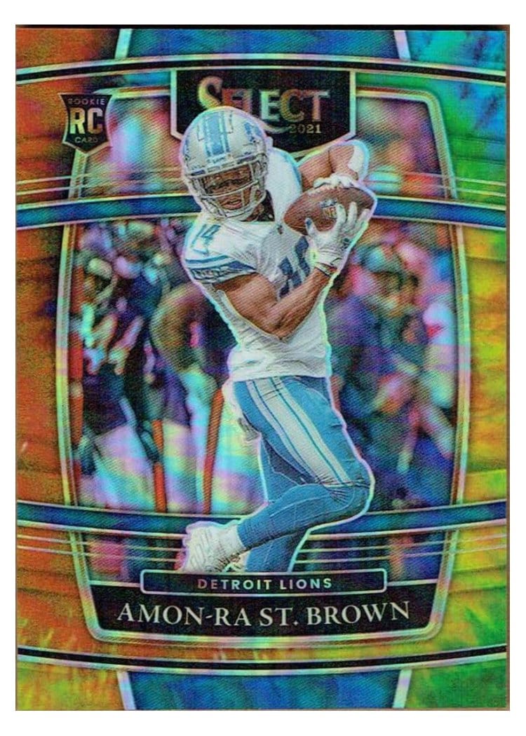 2021 Panini Select Amon Ra St. Brown #73 card