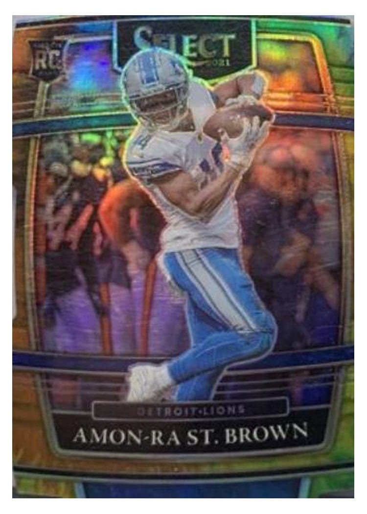 2021 Panini Select Amon Ra St. Brown #73 card