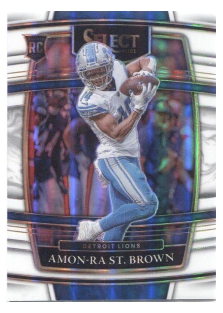 2021 Panini Select Amon Ra St. Brown #73 card