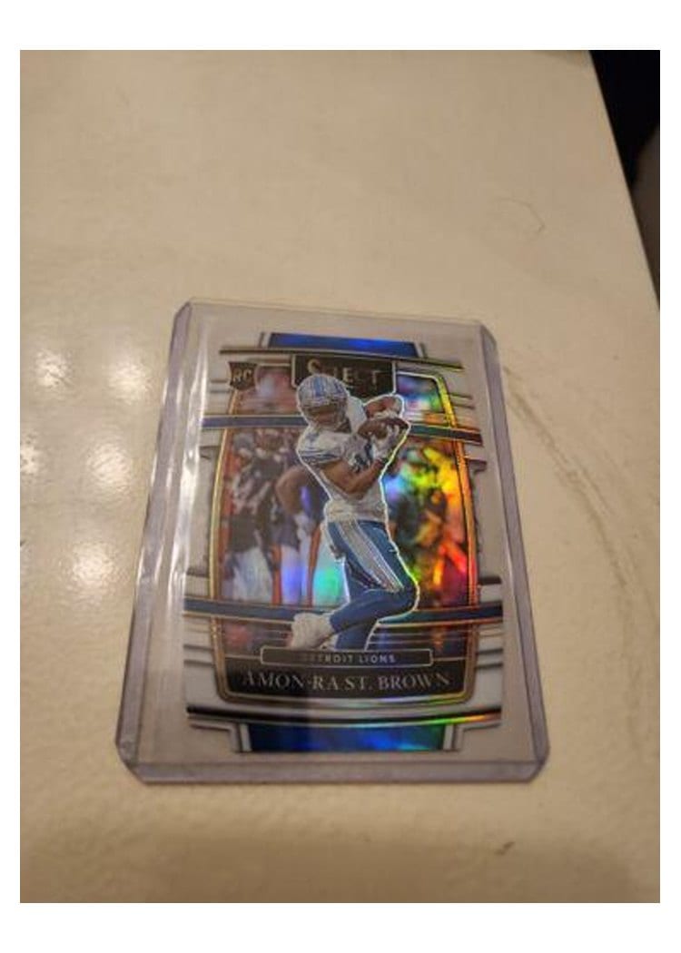 2021 Panini Select Amon Ra St. Brown #73 card