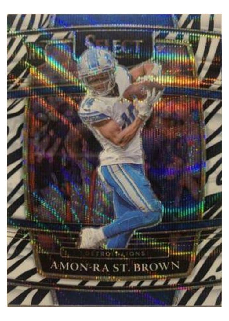 2021 Panini Select Amon Ra St. Brown #73 card