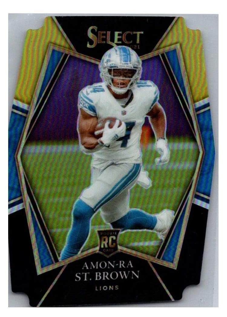2021 Panini Select Base Set Amon-Ra St. Brown #173 card