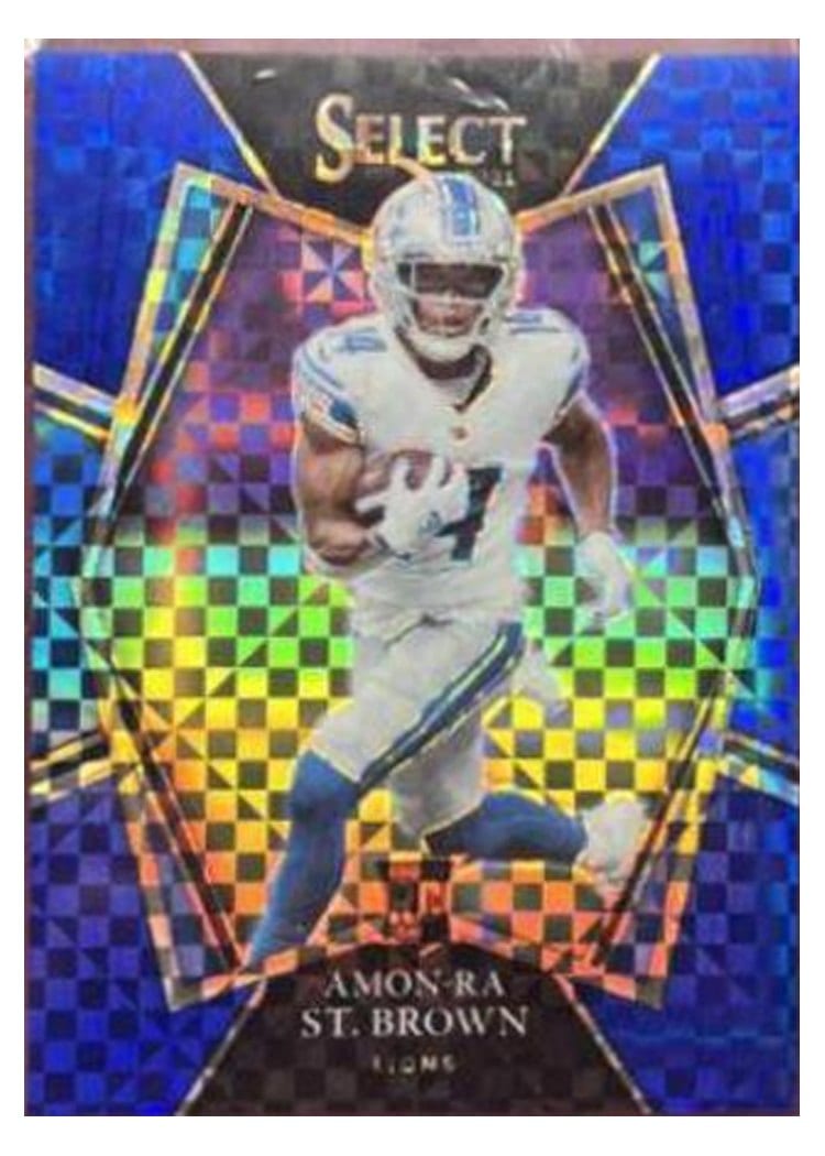 2021 Panini Select Base Set Amon-Ra St. Brown #173 card