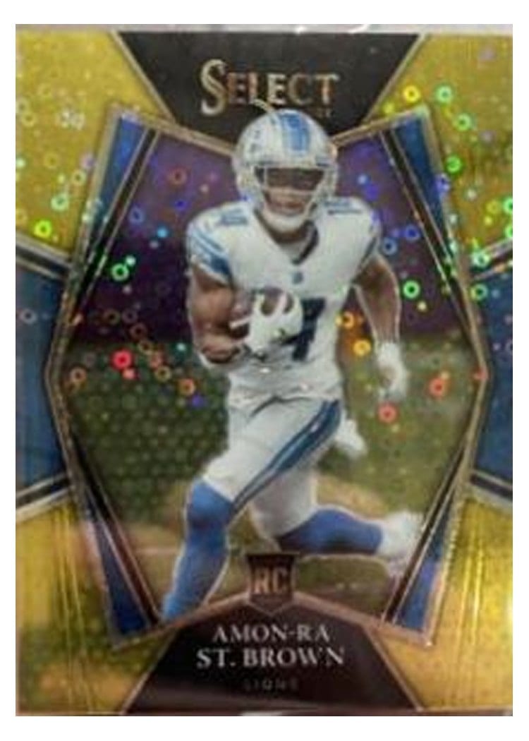 2021 Panini Select Base Set Amon-Ra St. Brown #173 card