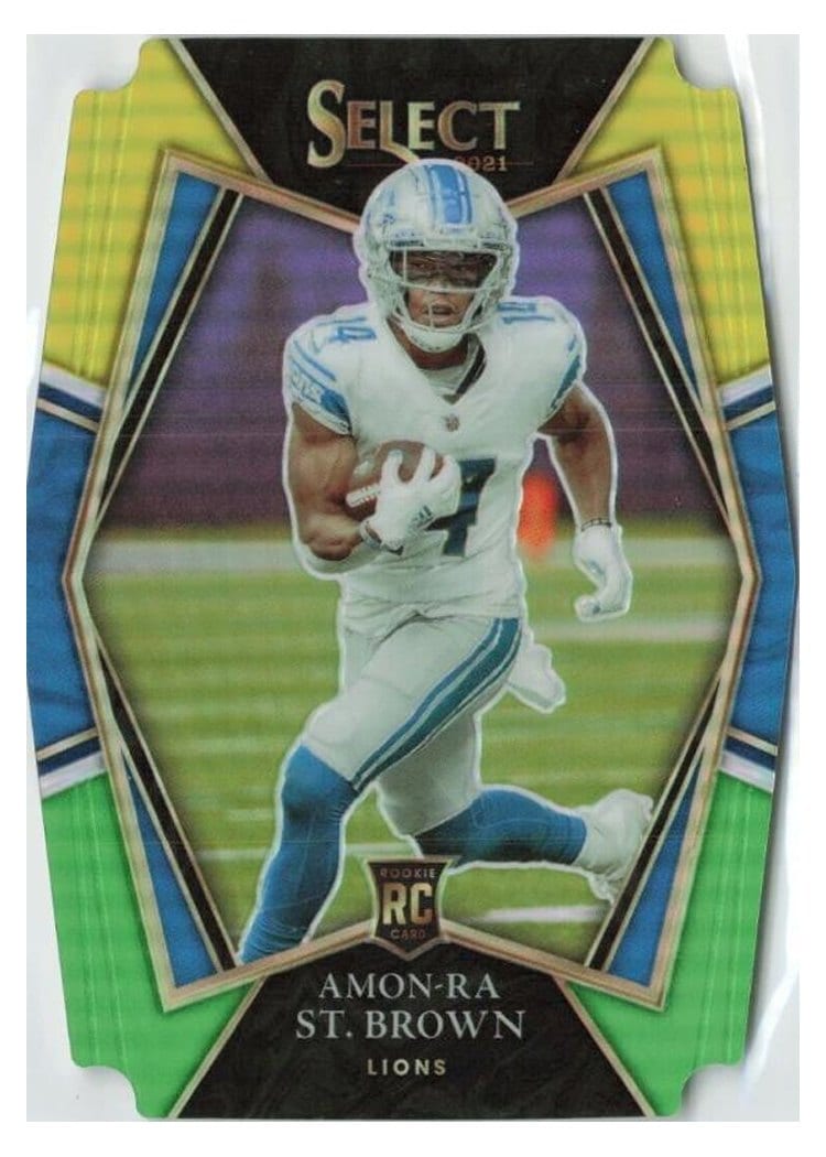 2021 Panini Select Base Set Amon-Ra St. Brown #173 card