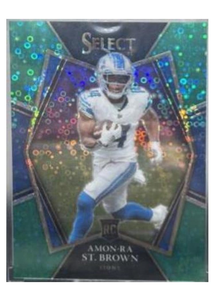 2021 Panini Select Base Set Amon-Ra St. Brown #173 card