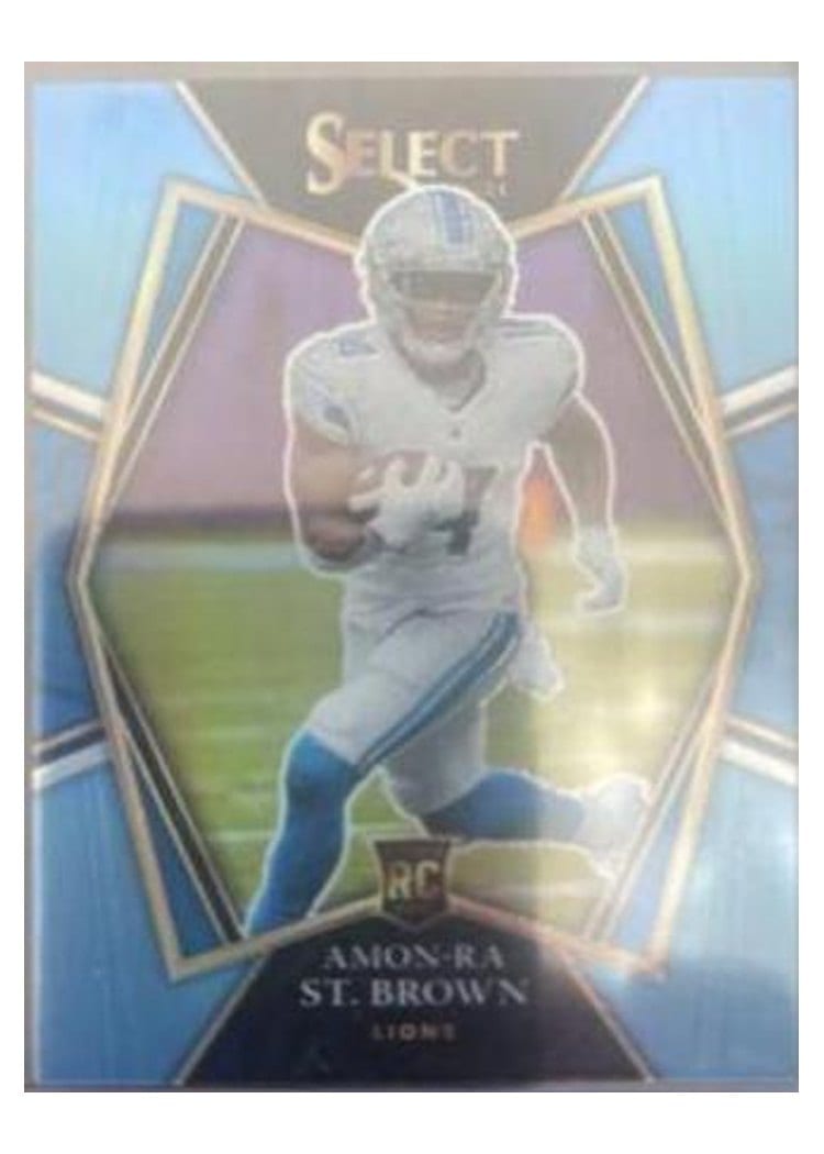 2021 Panini Select Base Set Amon-Ra St. Brown #173 card