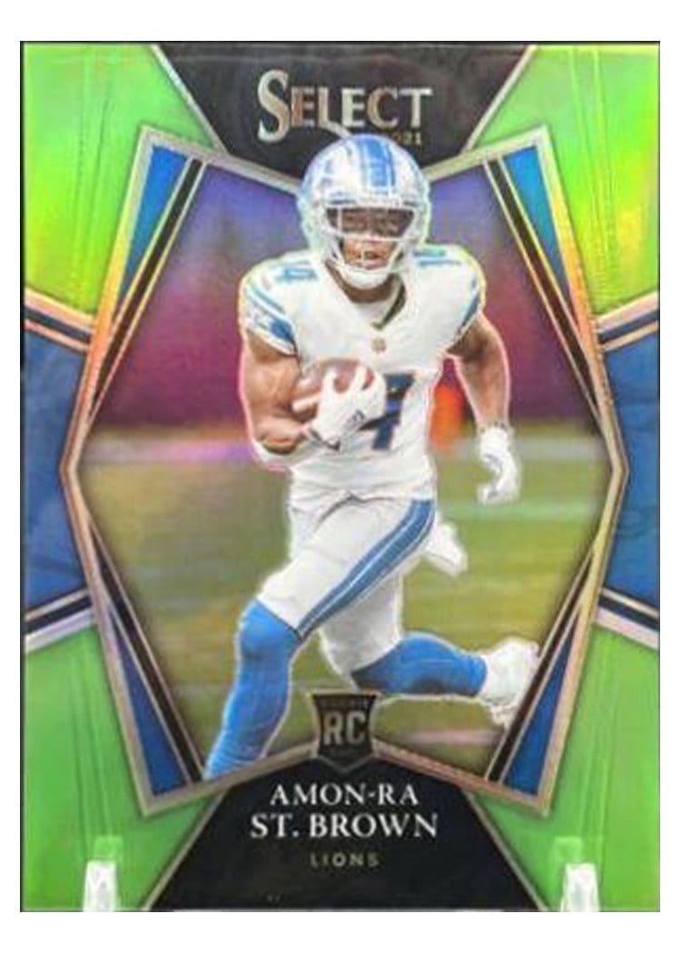 2021 Panini Select Base Set Amon-Ra St. Brown #173 card