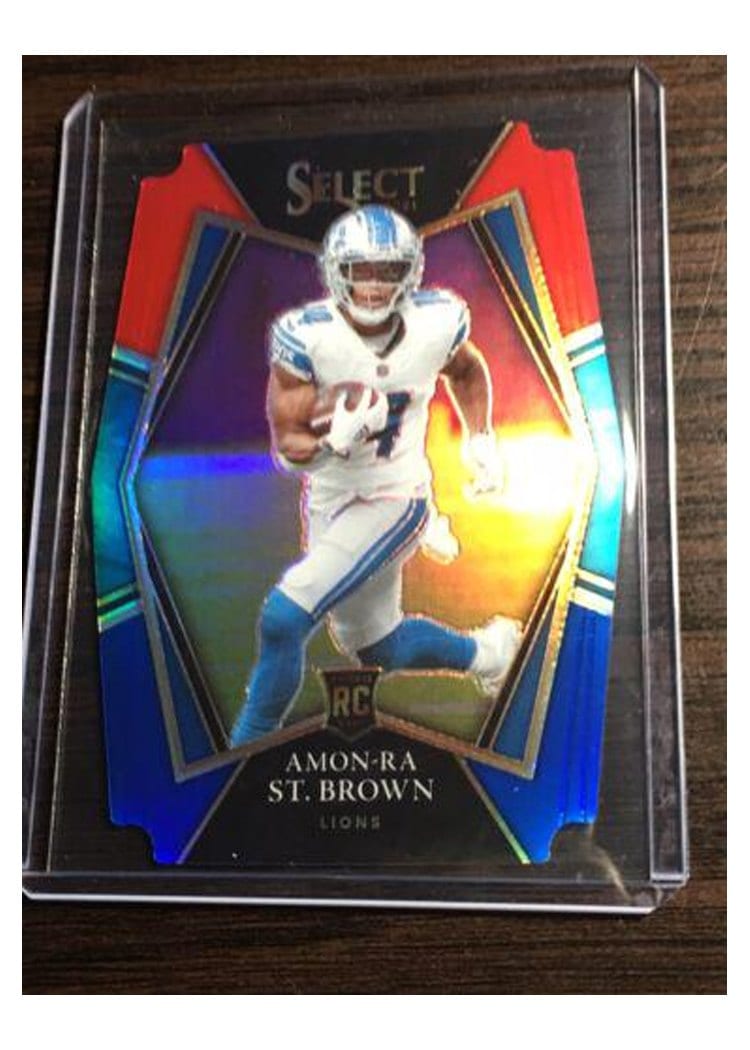 2021 Panini Select Base Set Amon-Ra St. Brown #173 card