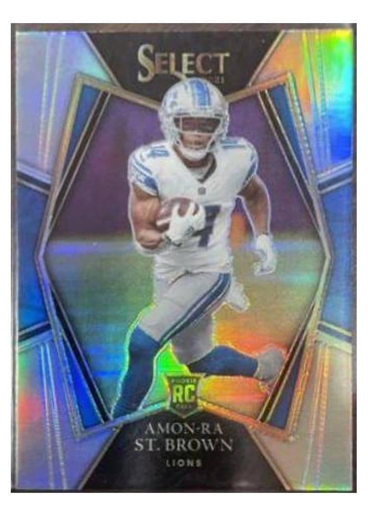 2021 Panini Select Base Set Amon-Ra St. Brown #173 card