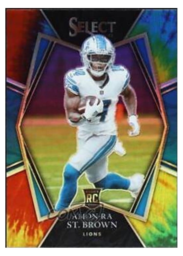 2021 Panini Select Base Set Amon-Ra St. Brown #173 card