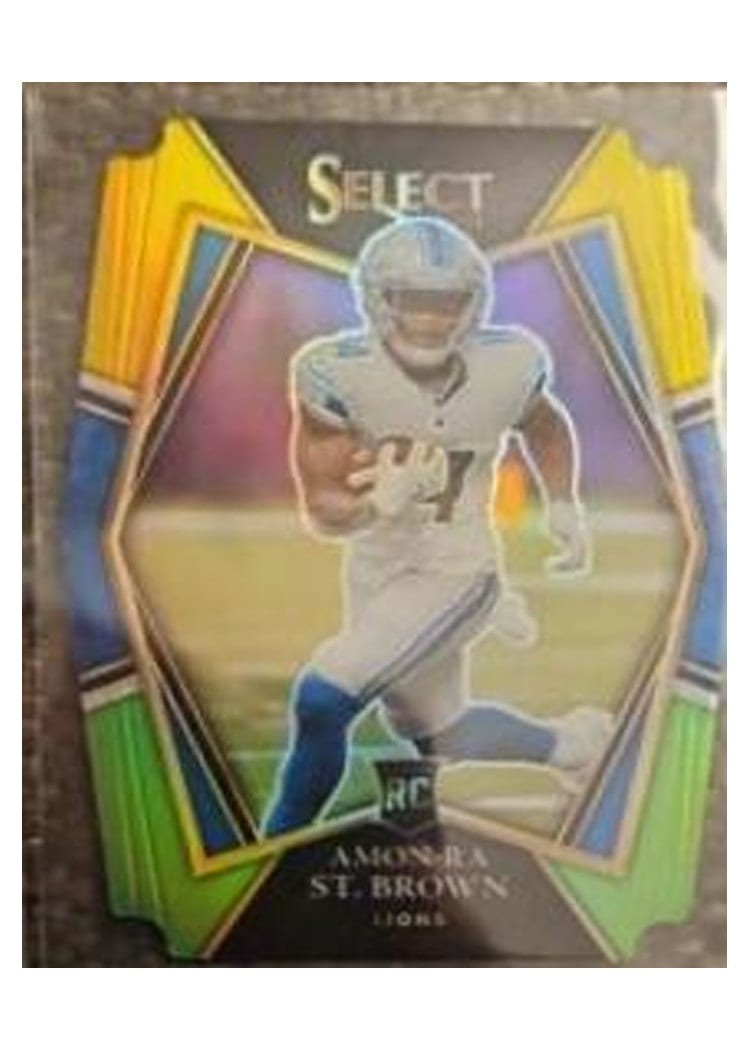 2021 Panini Select Base Set Amon-Ra St. Brown #173 card