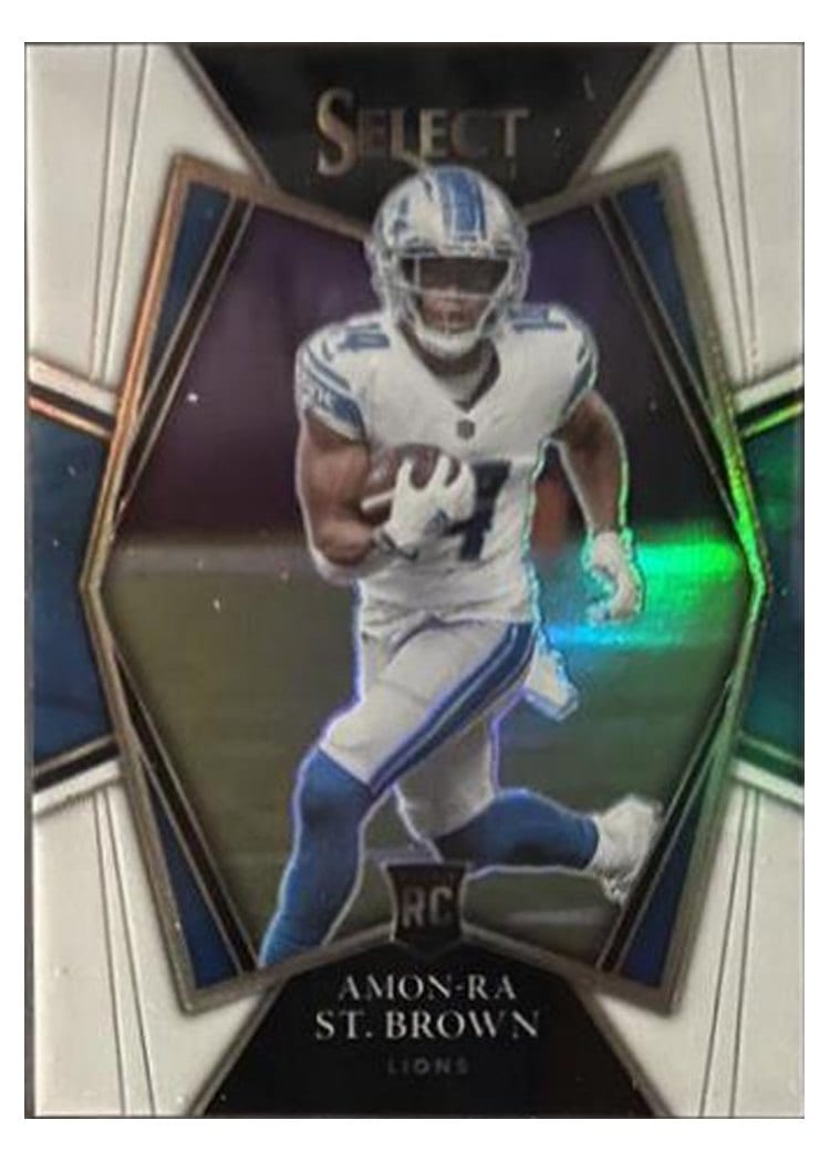 2021 Panini Select Base Set Amon-Ra St. Brown #173 card