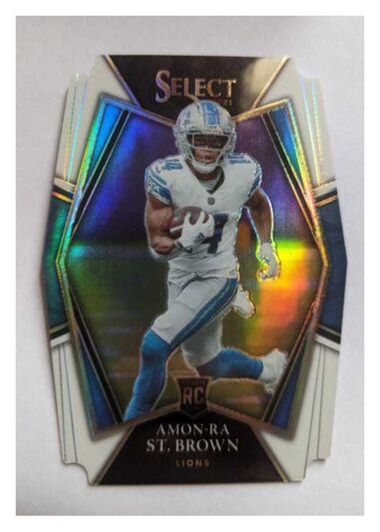 2021 Panini Select Base Set Amon-Ra St. Brown #173 card