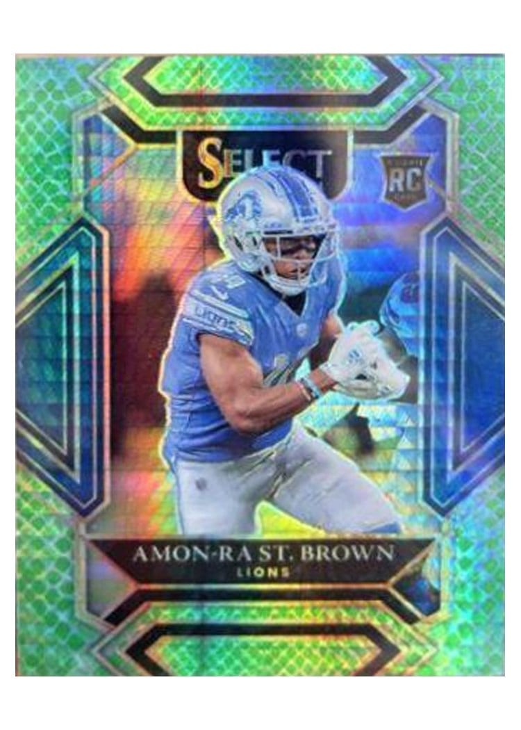 2021 Panini Select Base Set Amon-Ra St. Brown #273 card