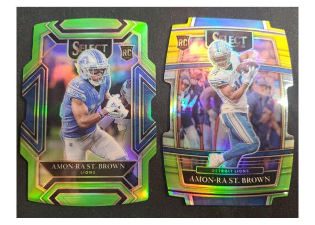 2021 Panini Select Base Set Amon-Ra St. Brown #273 card