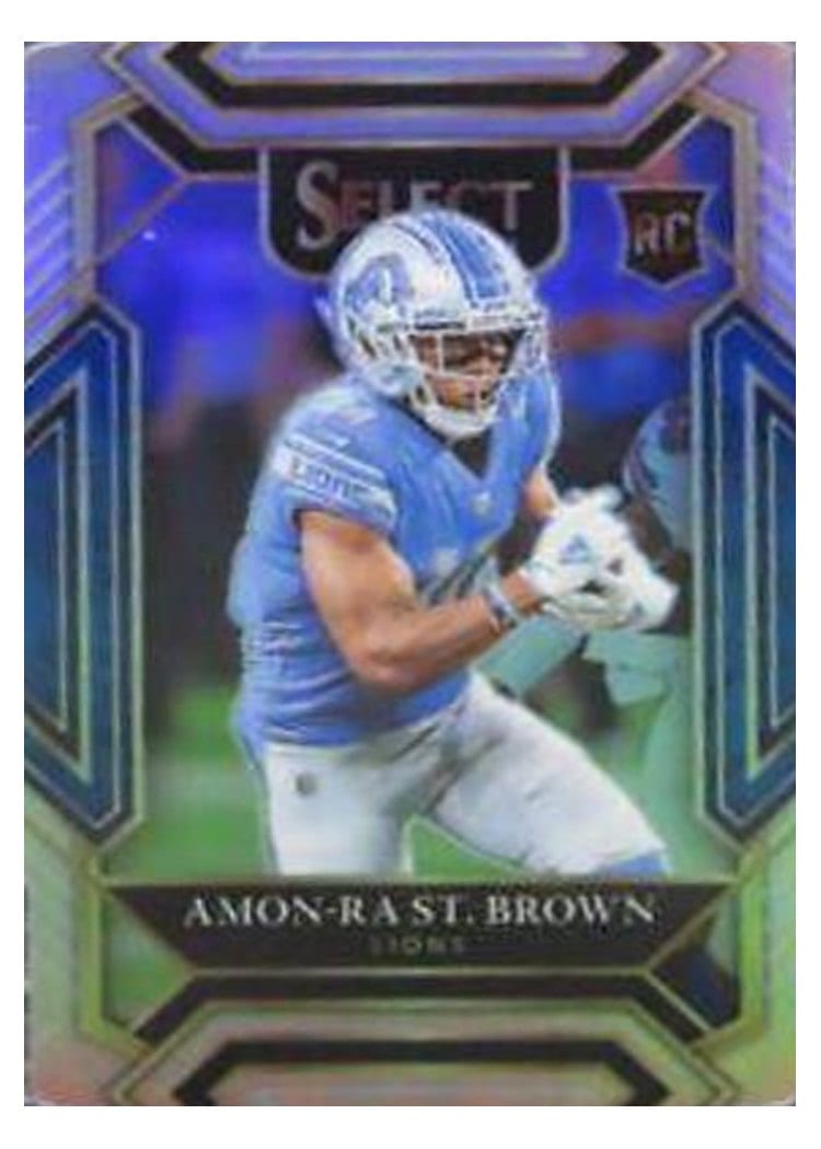 2021 Panini Select Base Set Amon-Ra St. Brown #273 card