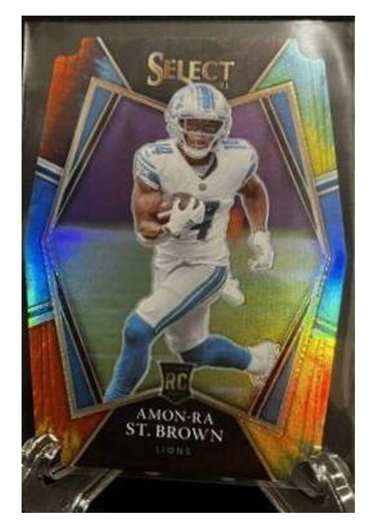 2021 Panini Select Base Set Amon-Ra St. Brown #273 card