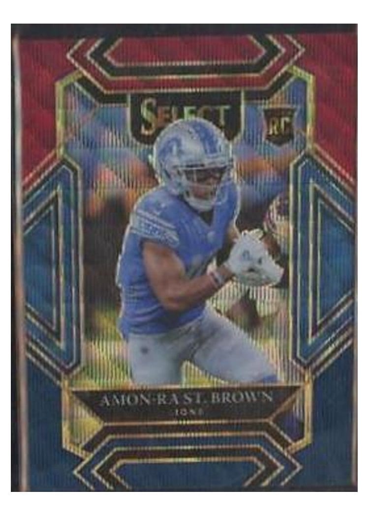 2021 Panini Select Base Set Amon-Ra St. Brown #273 card