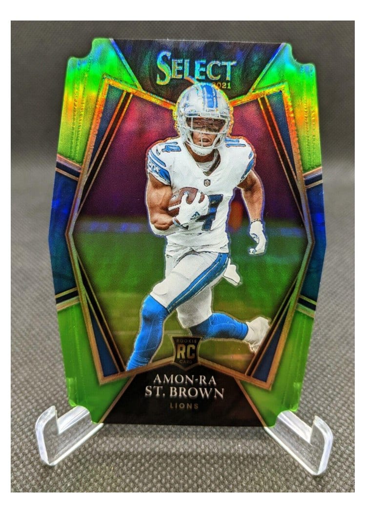 2021 Panini Select Base Set Amon-Ra St. Brown #373 card
