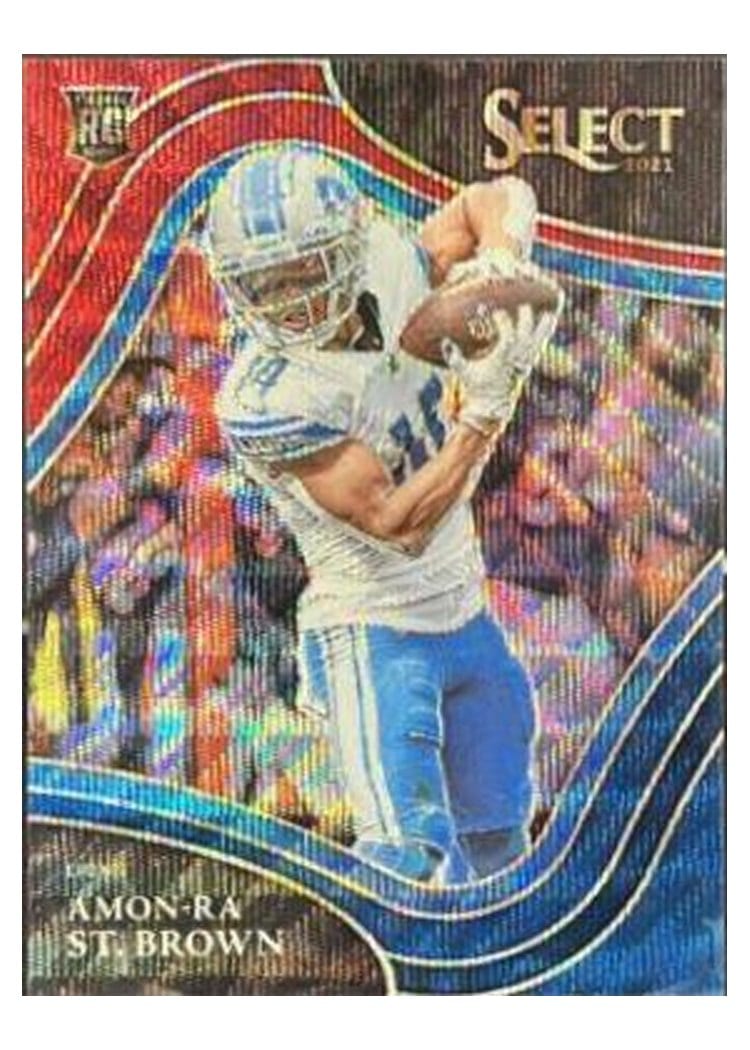 2021 Panini Select Base Set Amon-Ra St. Brown #373 card