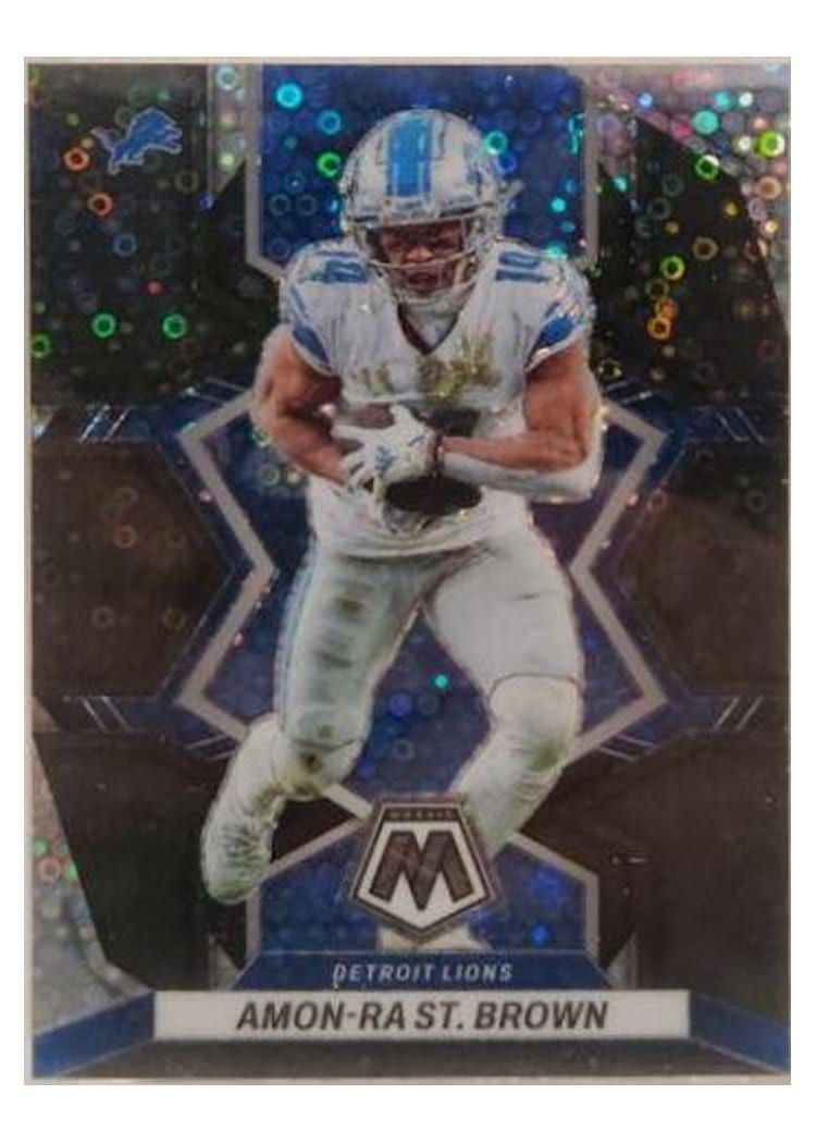 2022 Panini Mosaic Base Set Amon-Ra St. Brown #67 card