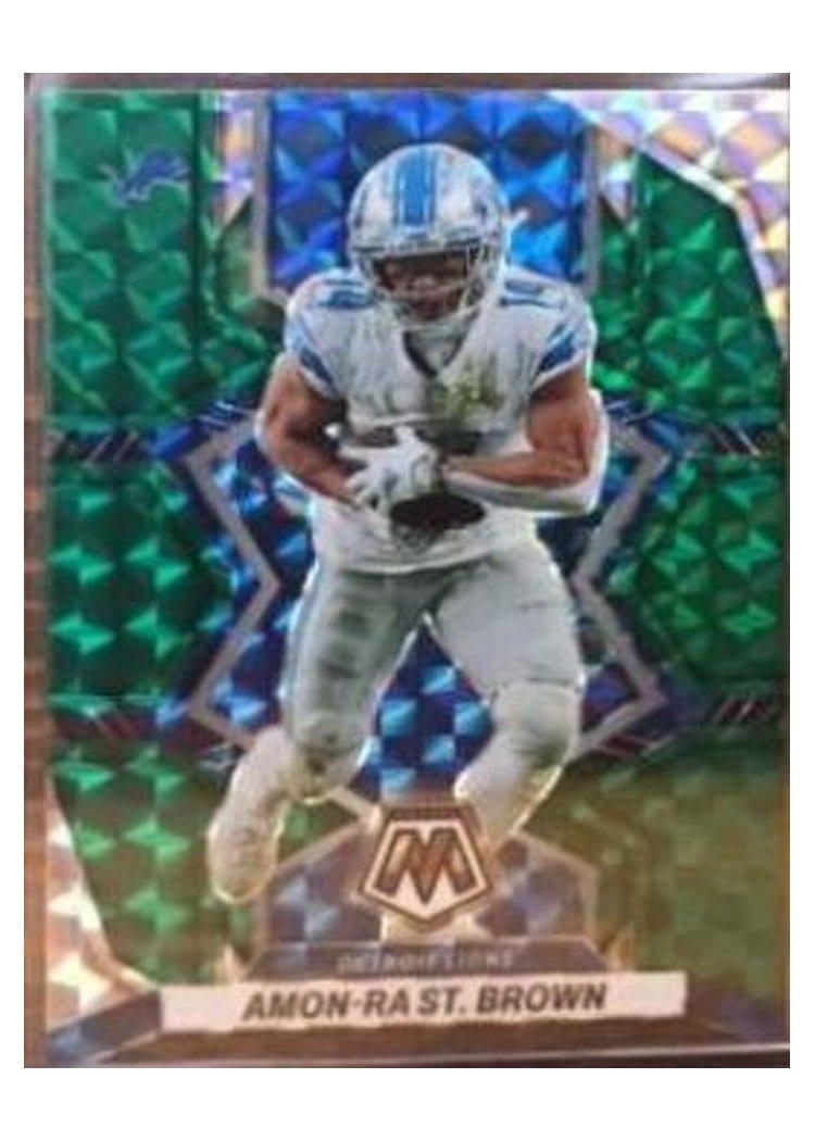 2022 Panini Mosaic Base Set Amon-Ra St. Brown #67 card