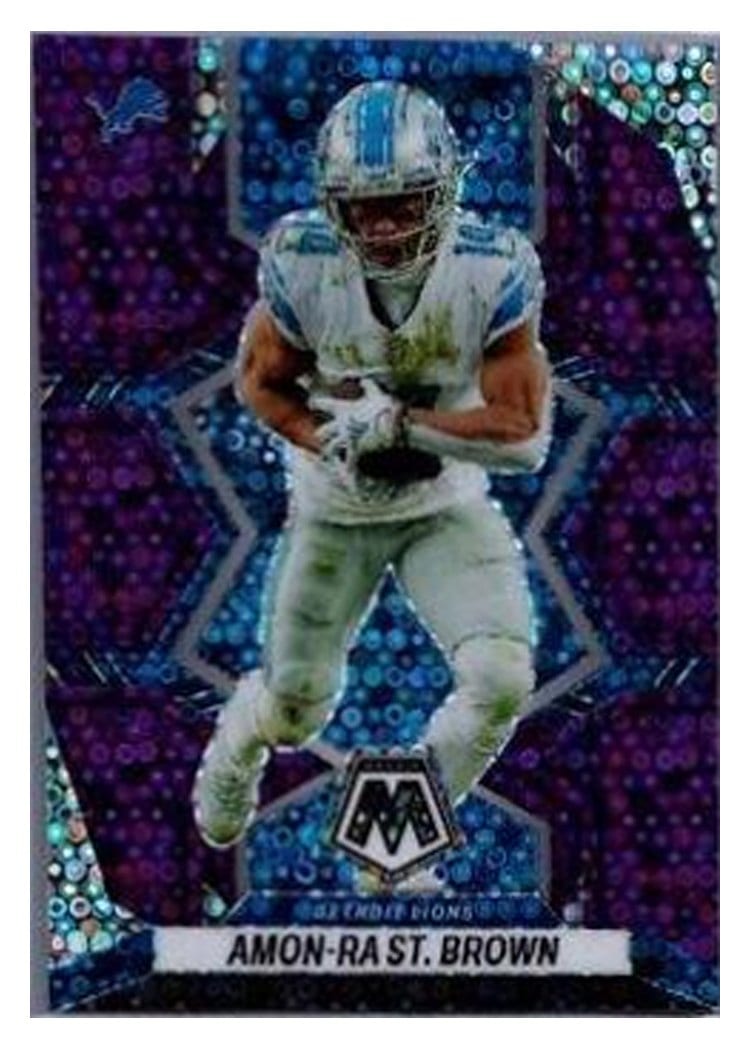 2022 Panini Mosaic Base Set Amon-Ra St. Brown #67 card