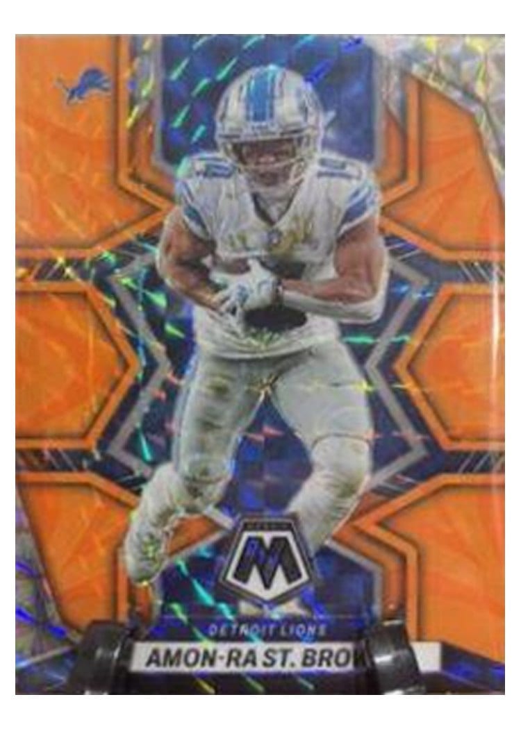 2022 Panini Mosaic Base Set Amon-Ra St. Brown #67 card
