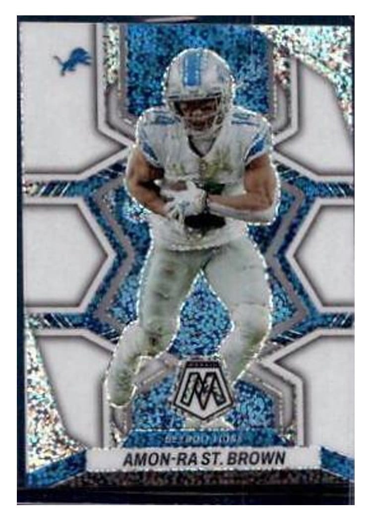 2022 Panini Mosaic Base Set Amon-Ra St. Brown #67 card