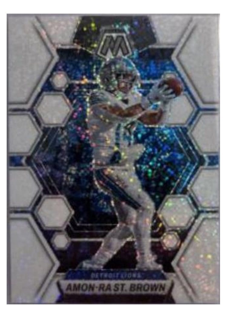 2023 Panini Mosaic Base Set Amon-Ra St. Brown #186 card