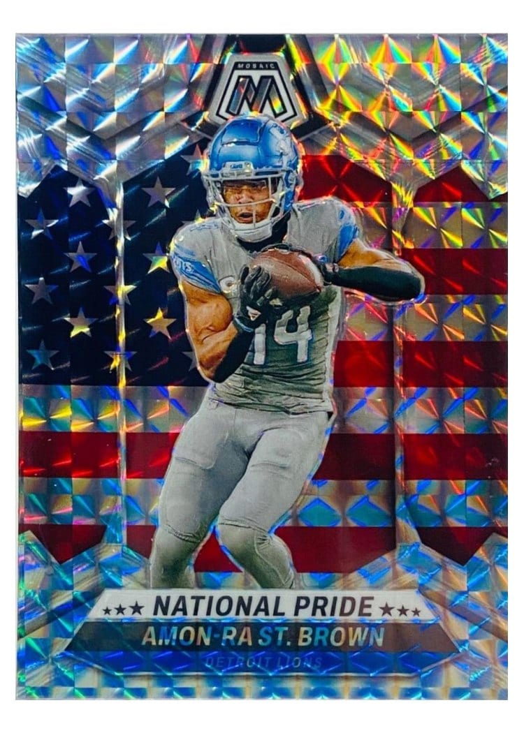 2024 Panini Mosaic Base Set Amon-Ra St. Brown #263 card