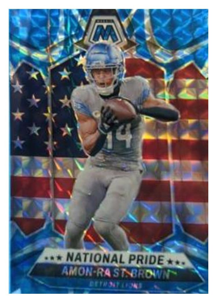 2024 Panini Mosaic Base Set Amon-Ra St. Brown #263 card