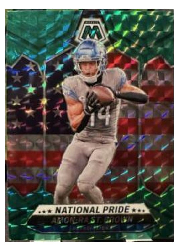 2024 Panini Mosaic Base Set Amon-Ra St. Brown #263 card