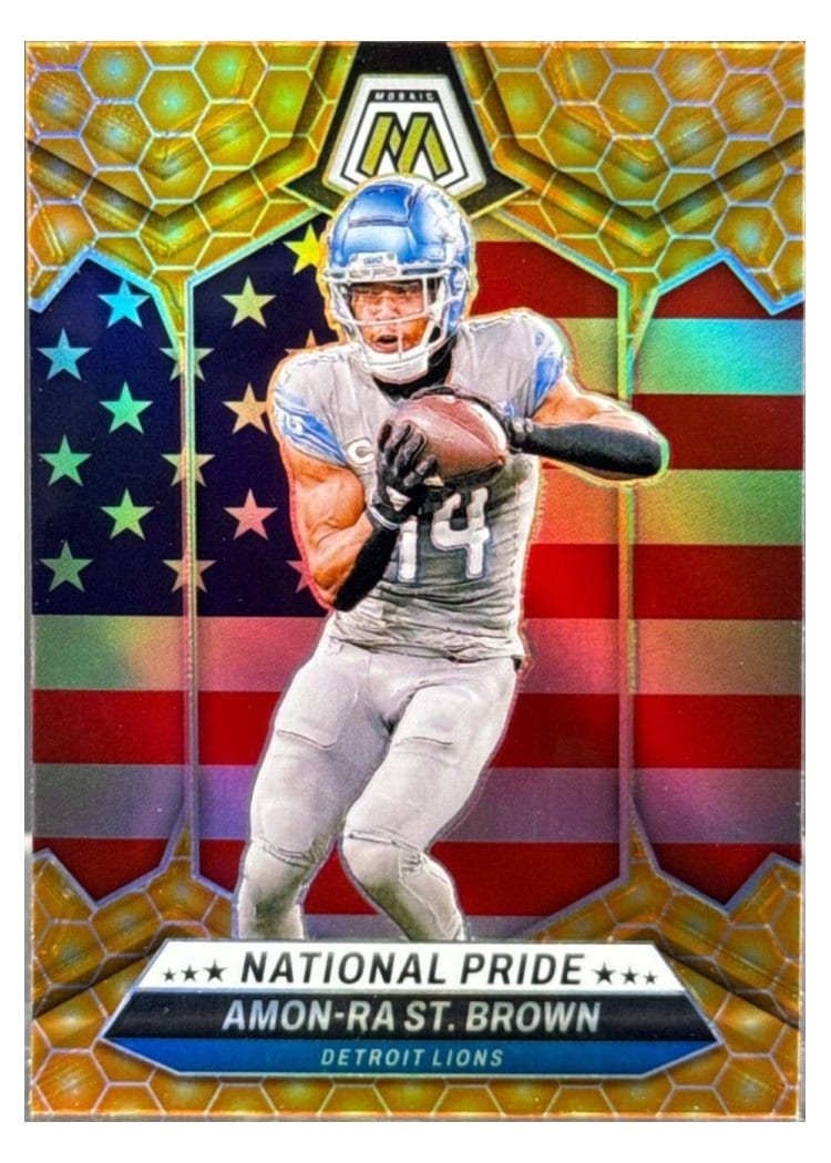 2024 Panini Mosaic Base Set Amon-Ra St. Brown #263 card