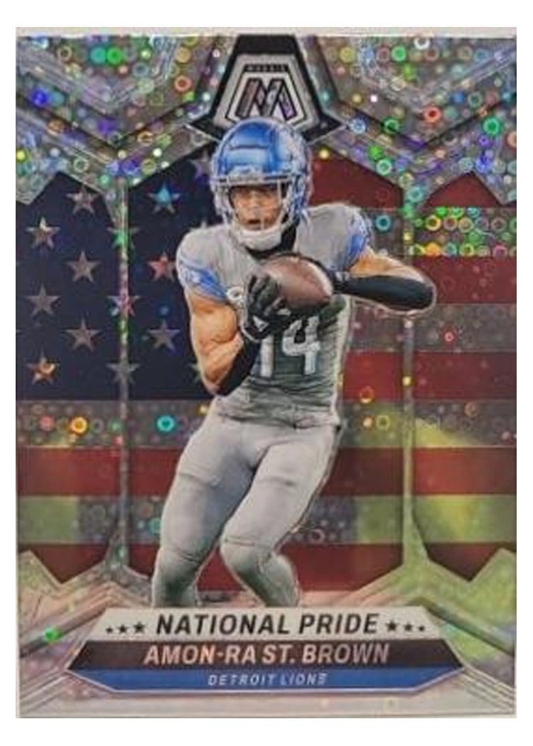 2024 Panini Mosaic Base Set Amon-Ra St. Brown #263 card