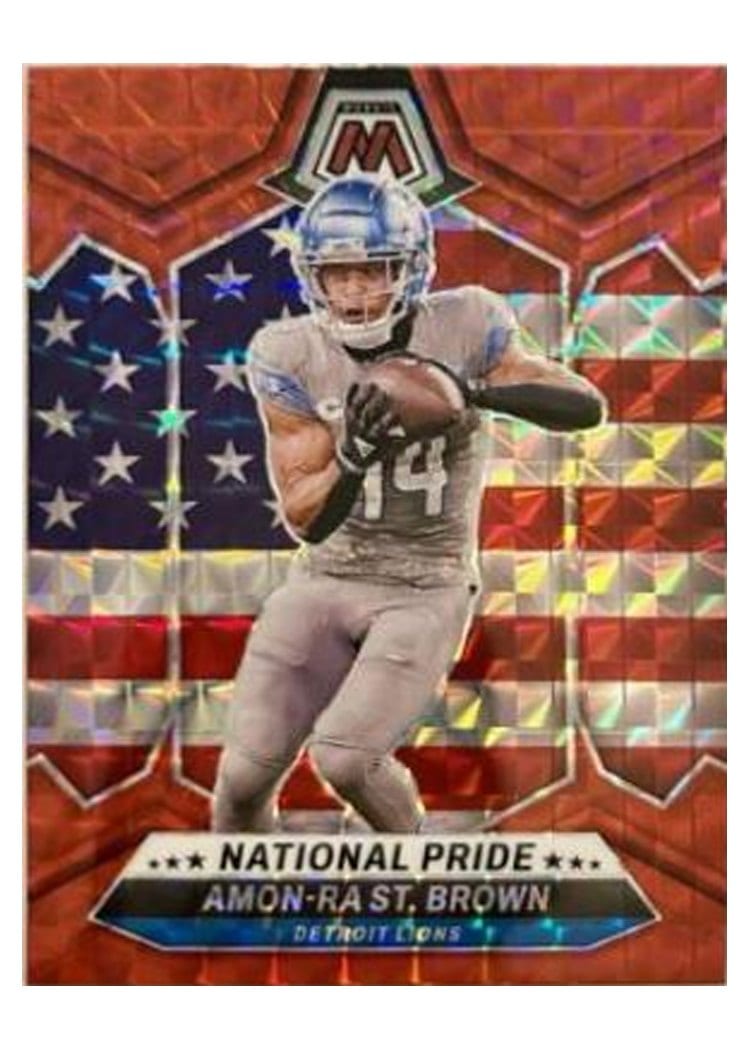 2024 Panini Mosaic Base Set Amon-Ra St. Brown #263 card