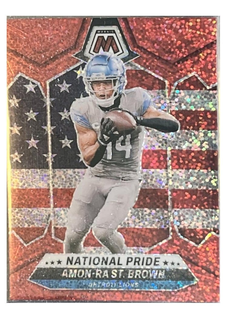2024 Panini Mosaic Base Set Amon-Ra St. Brown #263 card