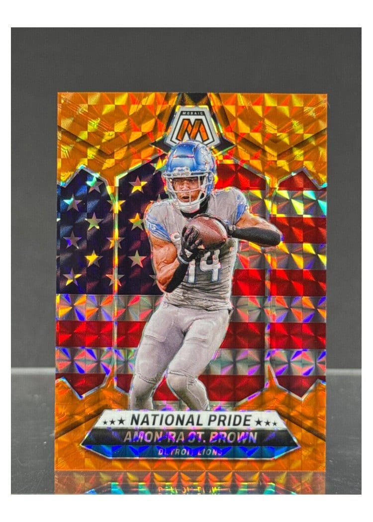 2024 Panini Mosaic Base Set Amon-Ra St. Brown #263 card