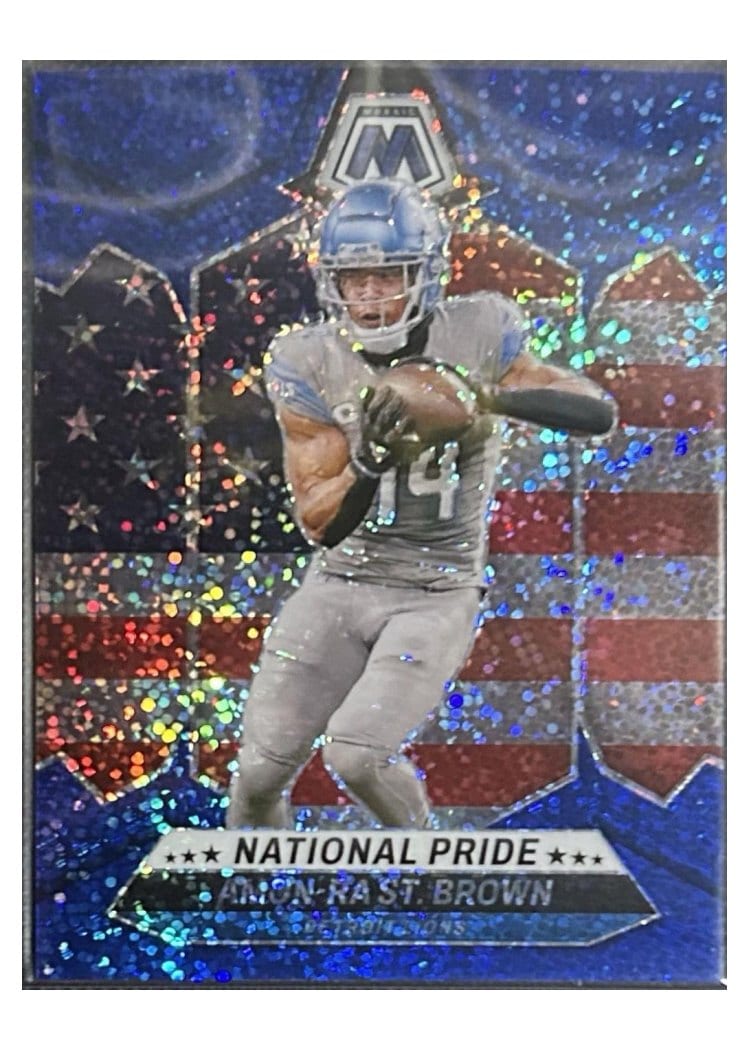 2024 Panini Mosaic Base Set Amon-Ra St. Brown #263 card