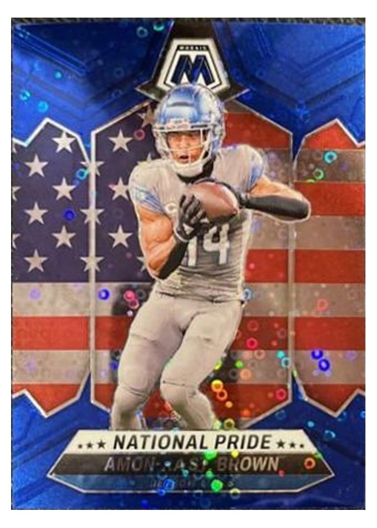 2024 Panini Mosaic Base Set Amon-Ra St. Brown #263 card