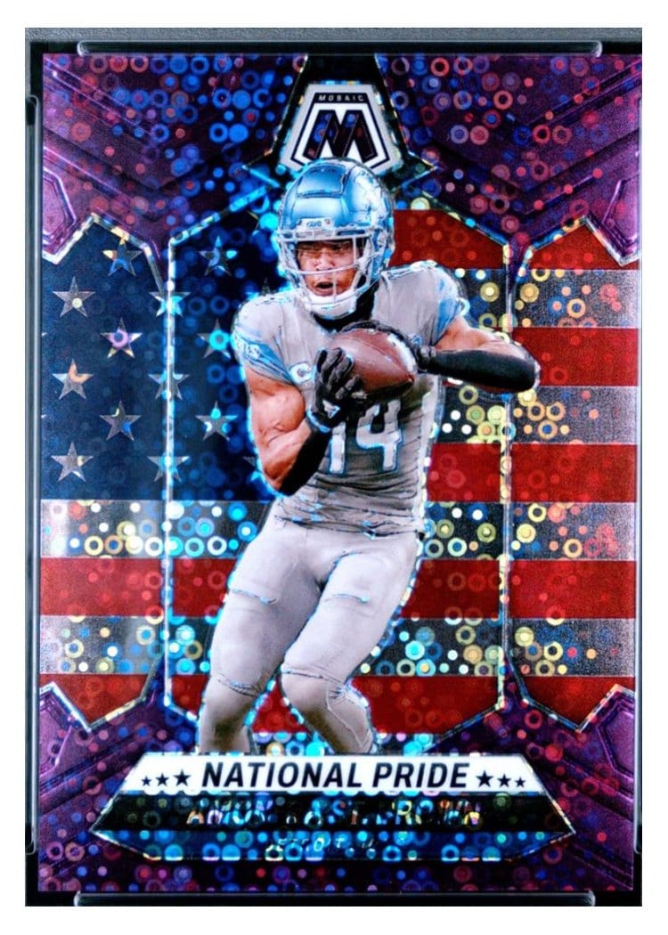 2024 Panini Mosaic Base Set Amon-Ra St. Brown #263 card