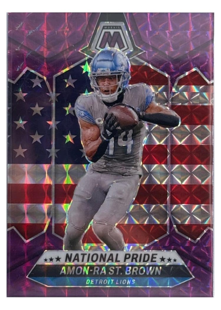 2024 Panini Mosaic Base Set Amon-Ra St. Brown #263 card