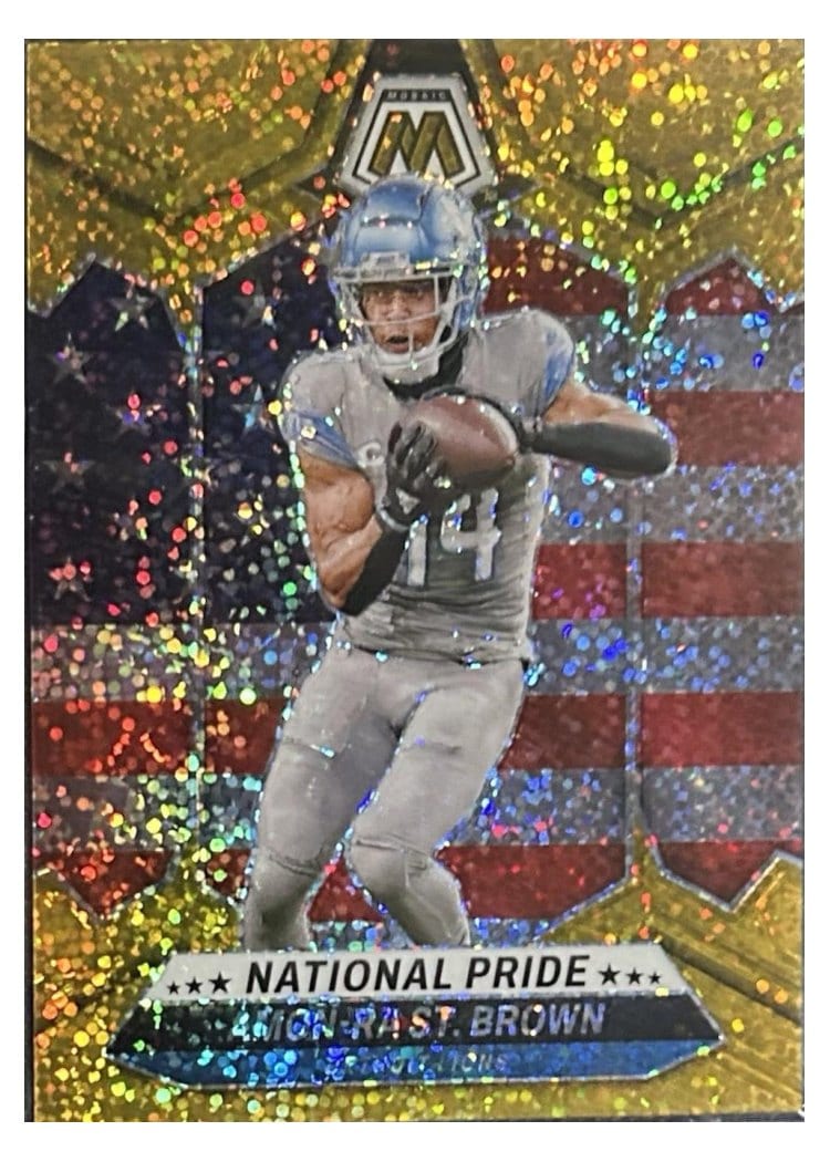 2024 Panini Mosaic Base Set Amon-Ra St. Brown #263 card