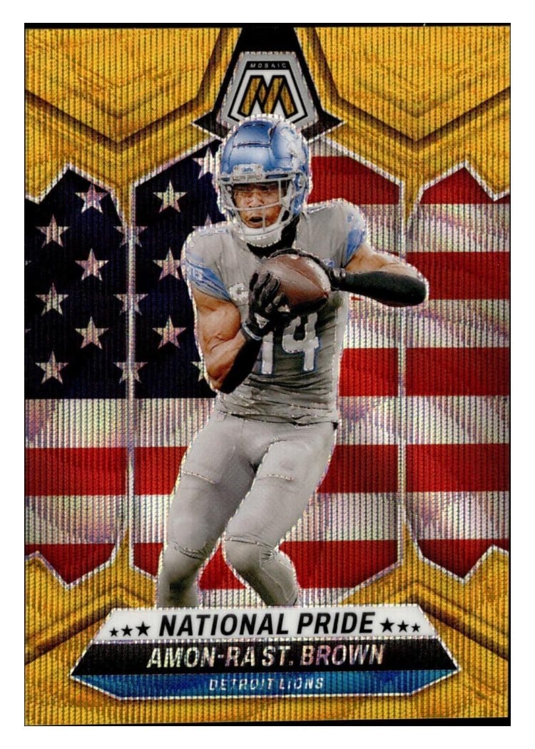 2024 Panini Mosaic Base Set Amon-Ra St. Brown #263 card