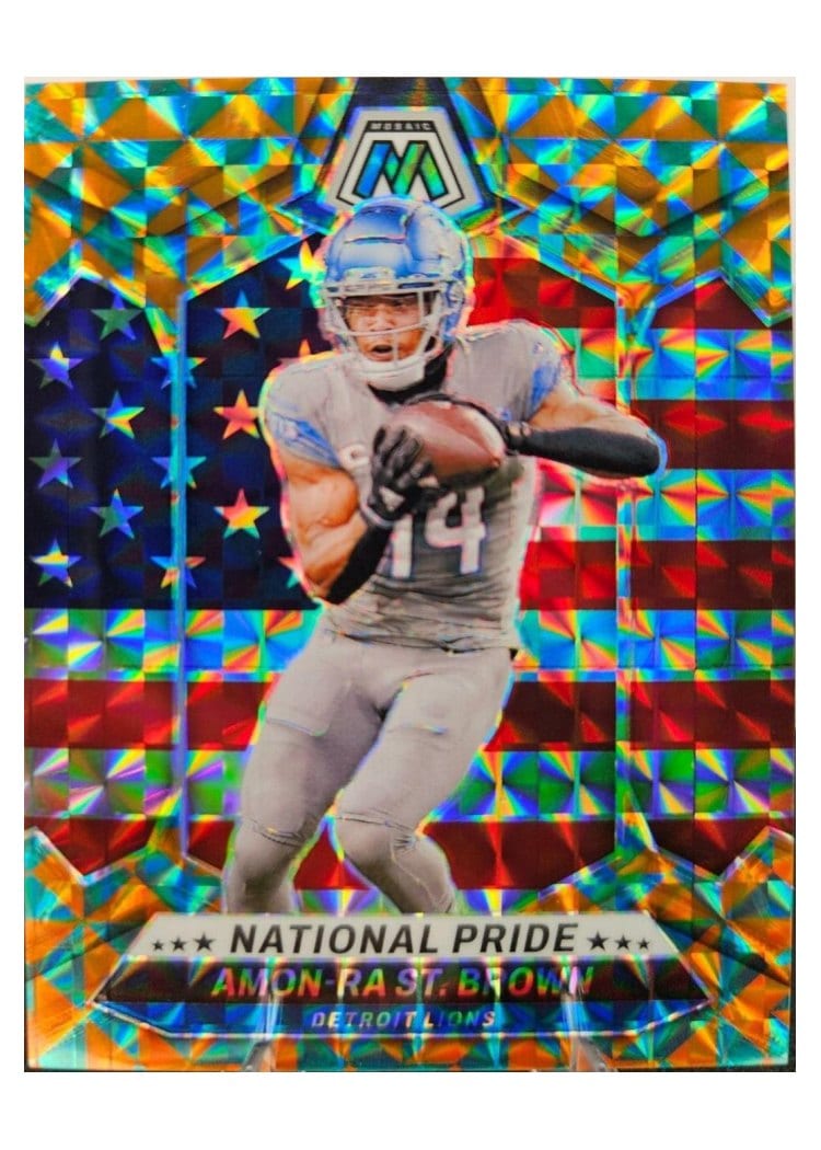 2024 Panini Mosaic Base Set Amon-Ra St. Brown #263 card